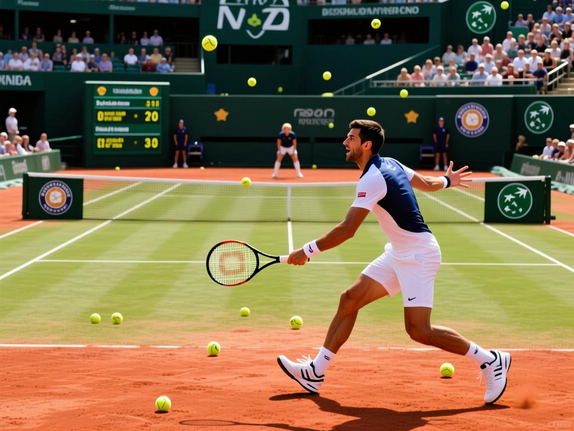 半岛平台-“高新体育中心羽毛球赛：选手精准击球，精彩纷呈”